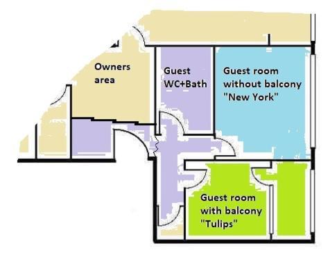 2 Bedrooms With Private Bath And Balcony Near The Airport ソフィア エクステリア 写真